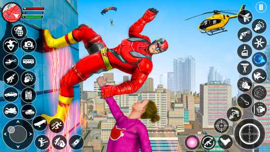 اسکرین شات 2 برنامه Light Speed - Superhero Games