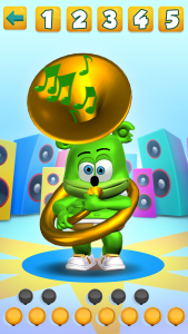 اسکرین شات 8 بازی Talking Gummy Bear Kids Games