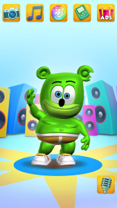 اسکرین شات بازی Talking Gummy Bear Kids Games 1