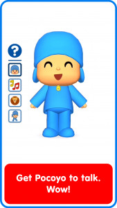 اسکرین شات برنامه Talking Pocoyo 1