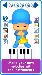 اسکرین شات برنامه Talking Pocoyo 4