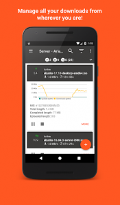 اسکرین شات برنامه Aria2App (open source) 2