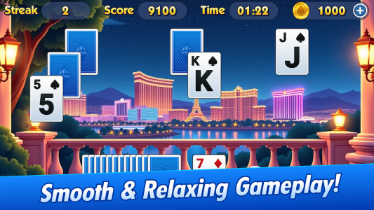 اسکرین شات 3 بازی TriPeaks Solitaire Challenge