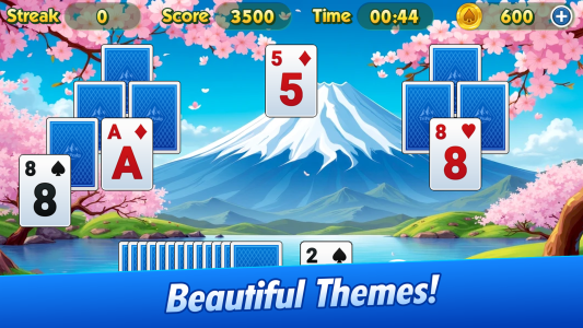 اسکرین شات 6 بازی TriPeaks Solitaire Challenge