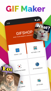 اسکرین شات برنامه GIF Maker - GIF Editor 1