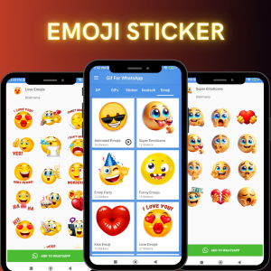 اسکرین شات برنامه Gif Sticker for whatsapp 2024 7