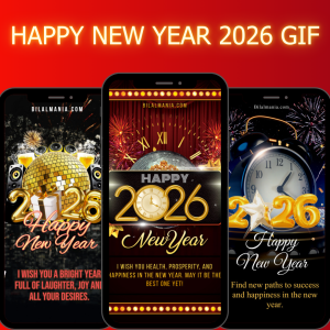 اسکرین شات 3 برنامه Happy New Year 2026 Gif