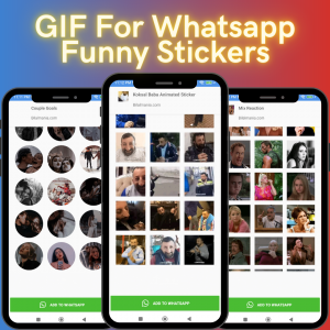 اسکرین شات برنامه GIF Sticker & WAsticker 8