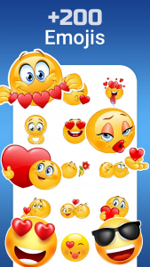 اسکرین شات برنامه Gif Sticker for whatsapp 2024 2