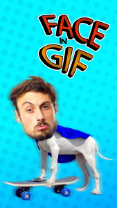 اسکرین شات برنامه Face In Gif – create gifs videos with your face 1