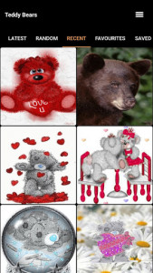 اسکرین شات برنامه Teddy Bears GIF 3