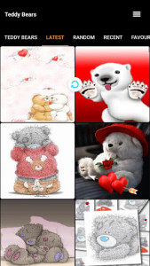 اسکرین شات برنامه Teddy Bears GIF 6