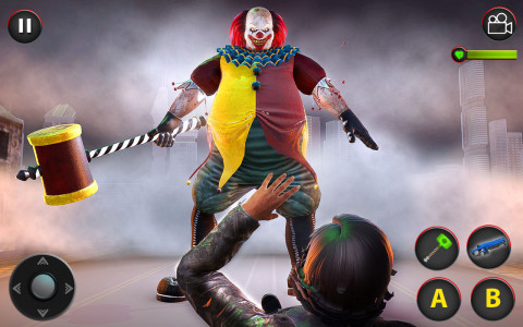 اسکرین شات بازی Scary Clown Horror Games 3D 4