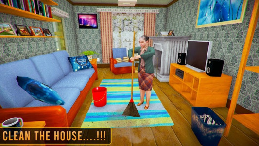 اسکرین شات بازی Virtual Rich Granny Simulator - Happy Lifestyle 4