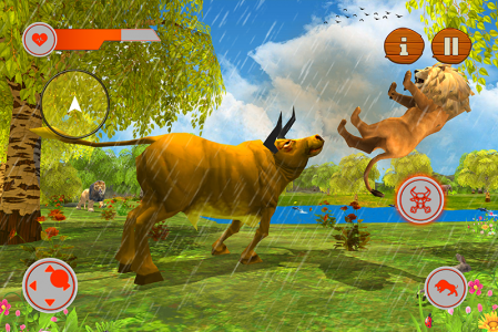 اسکرین شات بازی Bull Game Buffalo Simulator 8