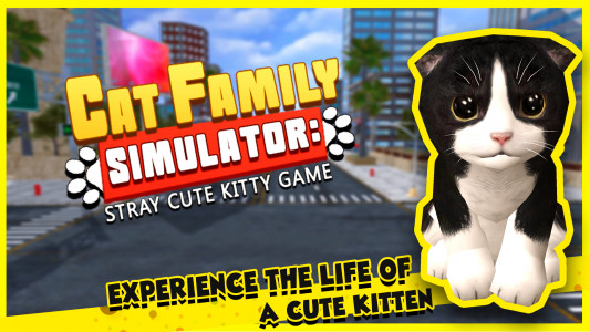اسکرین شات بازی Cat Family Simulator Game 8