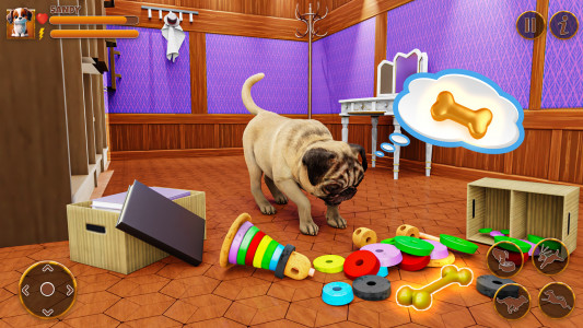 اسکرین شات 4 بازی Dog Simulator Family Dog Games