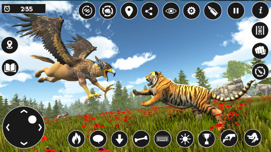 اسکرین شات برنامه Wild Griffin Eagle Simulator 1