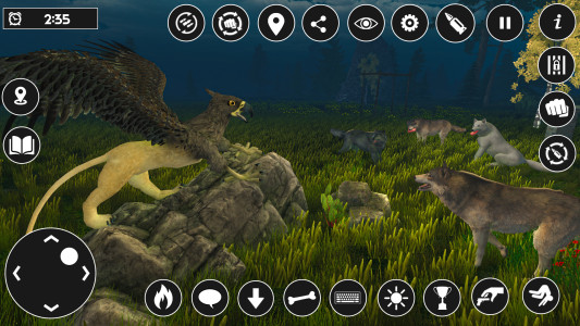 اسکرین شات 2 برنامه Wild Griffin Eagle Simulator