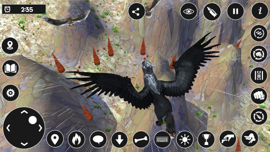 اسکرین شات برنامه Wild Griffin Eagle Simulator 8