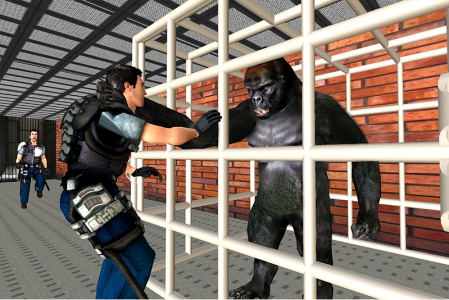 اسکرین شات برنامه Gorilla Smash City Escape Jail 3