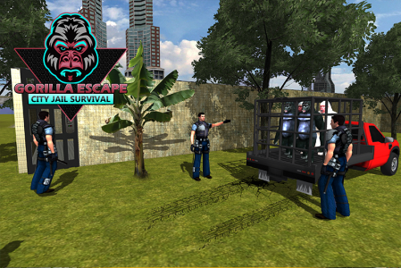 اسکرین شات برنامه Gorilla Smash City Escape Jail 5