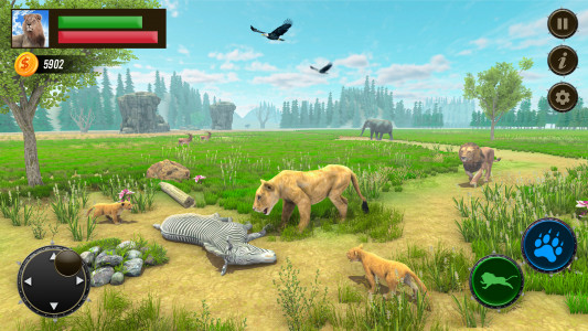اسکرین شات 3 برنامه Jungle Kings Kingdom Lion
