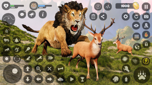 اسکرین شات بازی Beast Lion Games: Animal Games 2