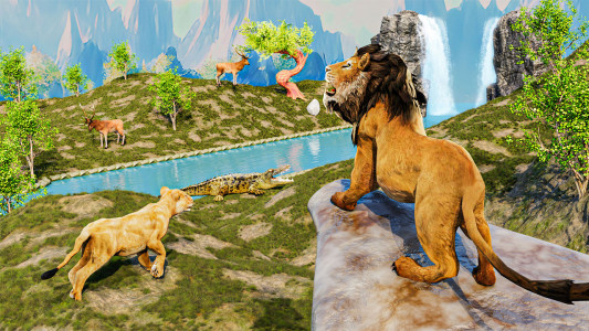 اسکرین شات بازی Beast Lion Games: Animal Games 5