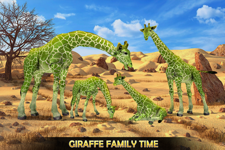 اسکرین شات بازی Giraffe Family Life Jungle Sim 7