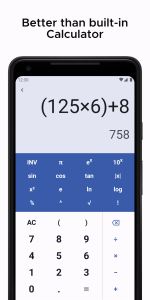 اسکرین شات 1 برنامه Calculator Pro - All-in-one