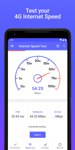 اسکرین شات 3 برنامه 4G LTE Network Switch - Speed