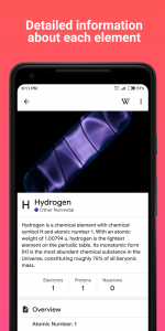 اسکرین شات برنامه Periodic Table Pro - Chemistry 2