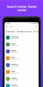 اسکرین شات 3 برنامه Periodic Table Pro - Chemistry