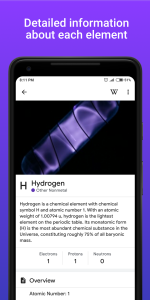 اسکرین شات 2 برنامه Periodic Table Pro - Chemistry