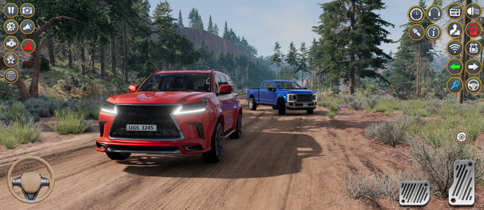 اسکرین شات 7 بازی Offroad Prado Racing Jeep Game