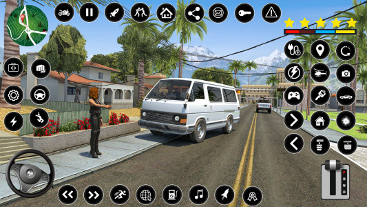 اسکرین شات 2 بازی Van Taxi Games Offroad Driving