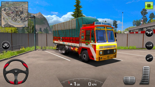 اسکرین شات بازی Cargo Driving Truck Games 2