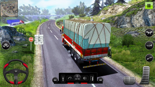 اسکرین شات بازی Cargo Driving Truck Games 1