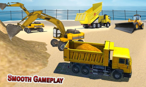 اسکرین شات برنامه Road Construction City Games 1