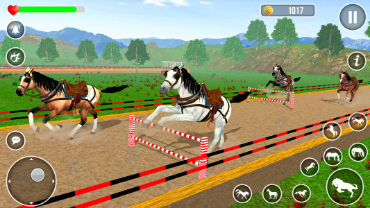 اسکرین شات بازی Virtual Wild Horse Family Game 6