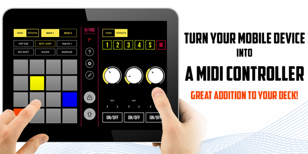 اسکرین شات برنامه DJ PADS - MIDI Controller 1