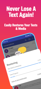 اسکرین شات 7 برنامه SMS Backup, Print & Restore