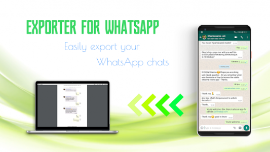 اسکرین شات برنامه 🔥Exporter For WhatsApp-Print,Backup,export to PDF 1
