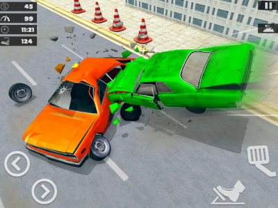اسکرین شات برنامه Car Crash Simulator 2020:High Jump Stunt 5