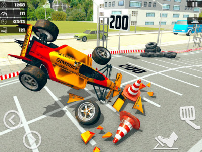 اسکرین شات برنامه Car Crash Simulator 2020:High Jump Stunt 4