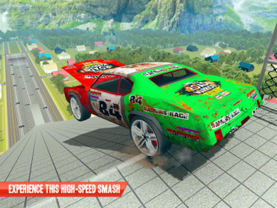 اسکرین شات برنامه Car Crash Simulator 2020:High Jump Stunt 3