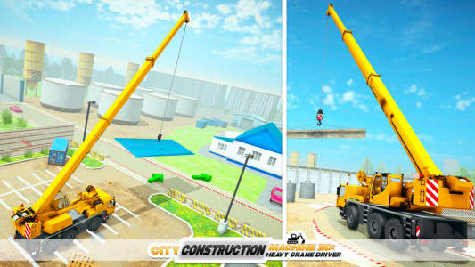 اسکرین شات برنامه City Construction Machine 3D: Heavy Crane Driver 4