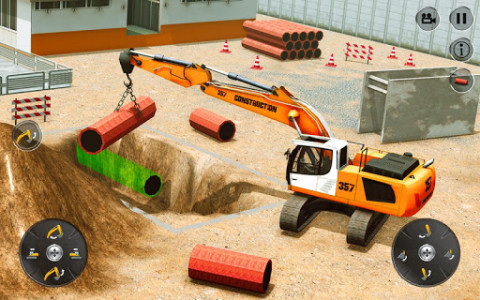 اسکرین شات برنامه Excavator Training 2020 | Heavy Construction Sim 7
