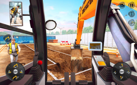 اسکرین شات برنامه Excavator Training 2020 | Heavy Construction Sim 1